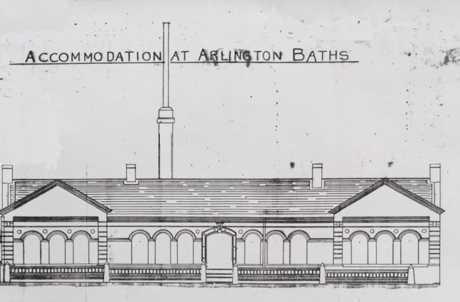 Mock up of the1871 elevation