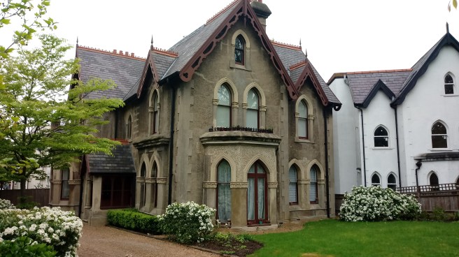 Drake concrete house